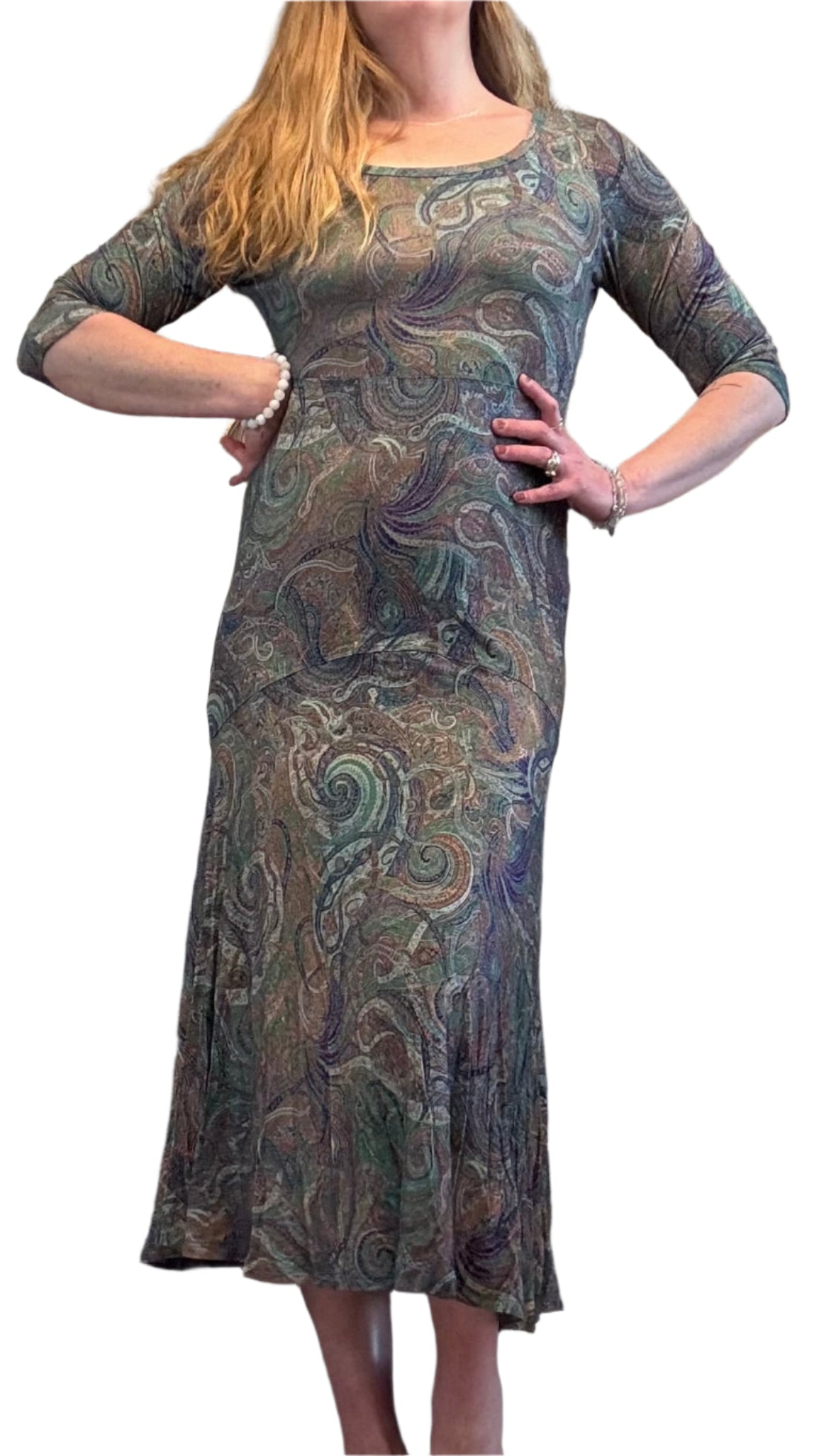 Peruvian Connection paisley dress
