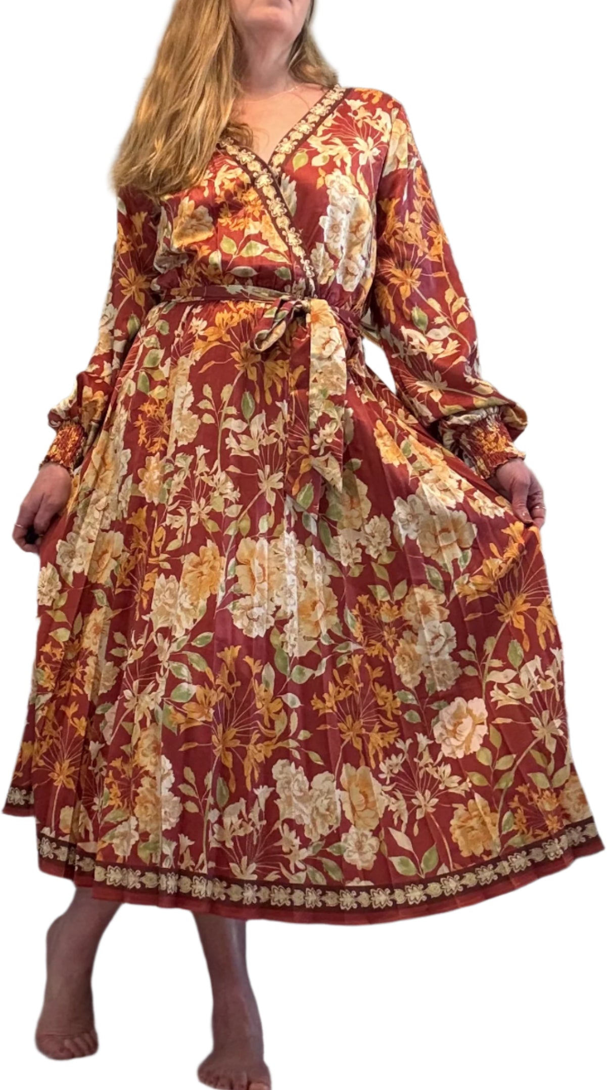 Flying Tomato floral dress